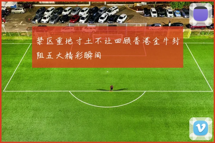 禁区重地寸土不让回顾香港金牛封阻五大精彩瞬间